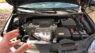TOYOTA CAMRY - FUSEBOX LOCATION