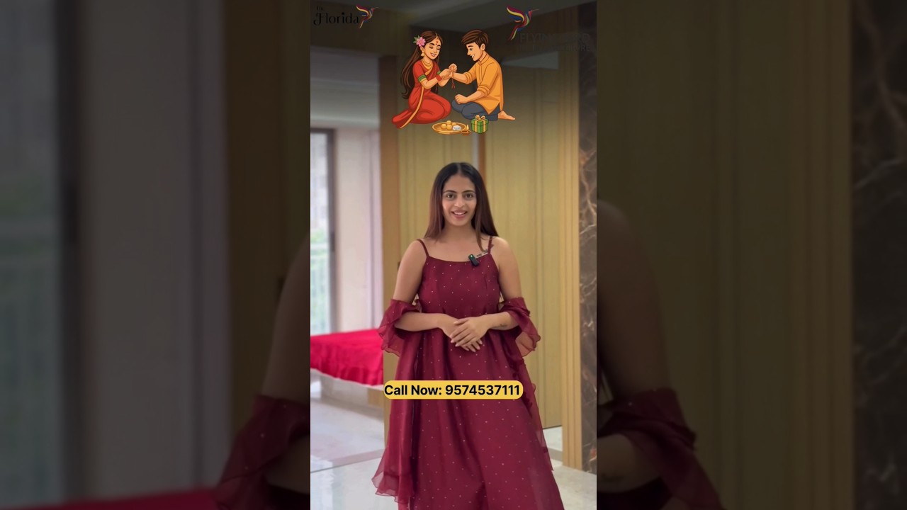 🎁 Raksha Bandhan Special Offer | 3BHK at The Florida, Gauravpath Road, Surat 🏡