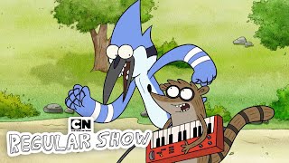 MASH-UP: Mordecai and Rigby's First vs. Last Scene | Regular Show | Cartoon Network