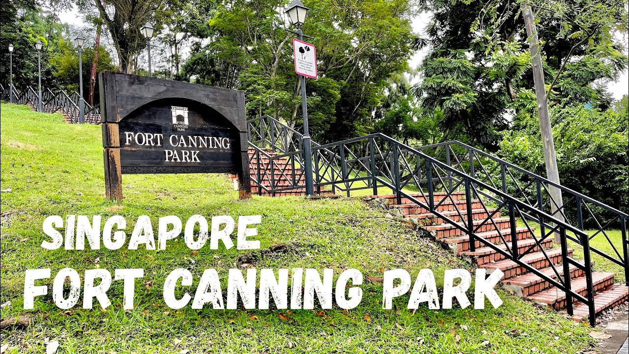 [4K] Singapore: Fort Canning Park Tour