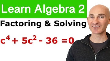 Factoring & Solving Polynomial Equations (Learn Algebra 2)