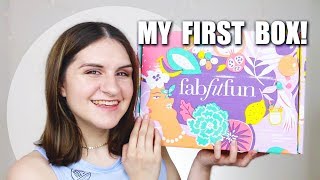 FABFITFUN SUMMER 2018 (my first box) | Emelia Kate