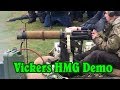 750 Rounds Through a Vickers Heavy Machine Gun