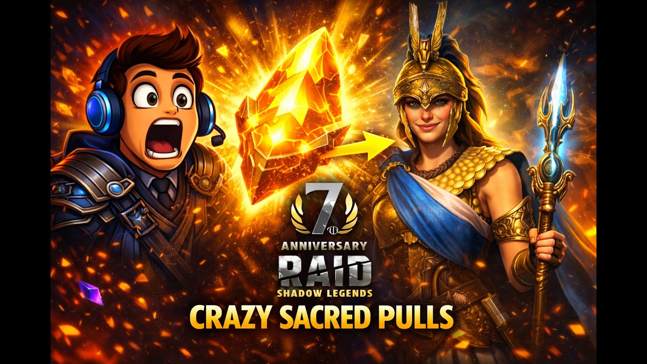 DOUBLE LEGENDARY SACRED PULL MADNESS?! 😱 | 7th Anniversary Event | Raid Shadow Legends