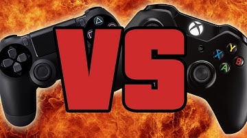 PS4 VS XBOX ONE CONTROLLERS