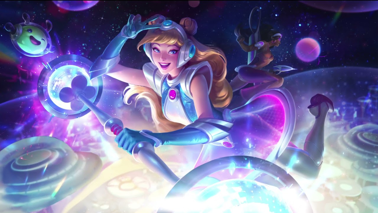 Wallpaper ID 881229  League Of Legends Sorceress Magic Video Game  Staff Lux League Of Legends 1080P Blue Hair free download