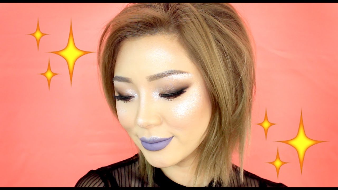 Glitter Highlight on FLEEK Tutorial #TrendingatSephora - YouTube