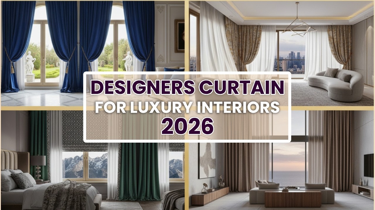 Designer Curtains 2026 The BEST Luxury Options For Your Home