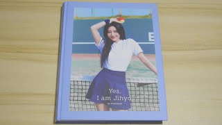 UNBOXING - TWICE 트와이스 Yes, I Am JIhyo Photobook (Cobalt Blue ver.)