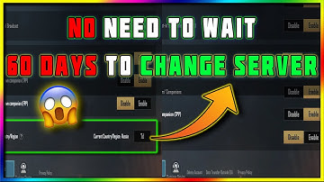 HOW TO CHANGE SERVER WITHIN 60 DAYS IN PUBG MOBILE | NO NEED TO WAIT | BAASHA GAMER.
