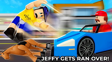 SML ROBLOX: Jeffy Gets Ran Over ! ROBLOX Brookhaven 🏡RP - Funny Moments