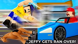 Sml Roblox Jeffy Gets Ran Over Roblox Brookhaven Rp - Funny Moments