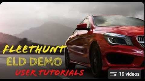 Fleethunt : How to Create a Vehicle and Assign the Device
