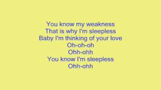 Eric Saade♥♥♥-Sleepless- Lyrics