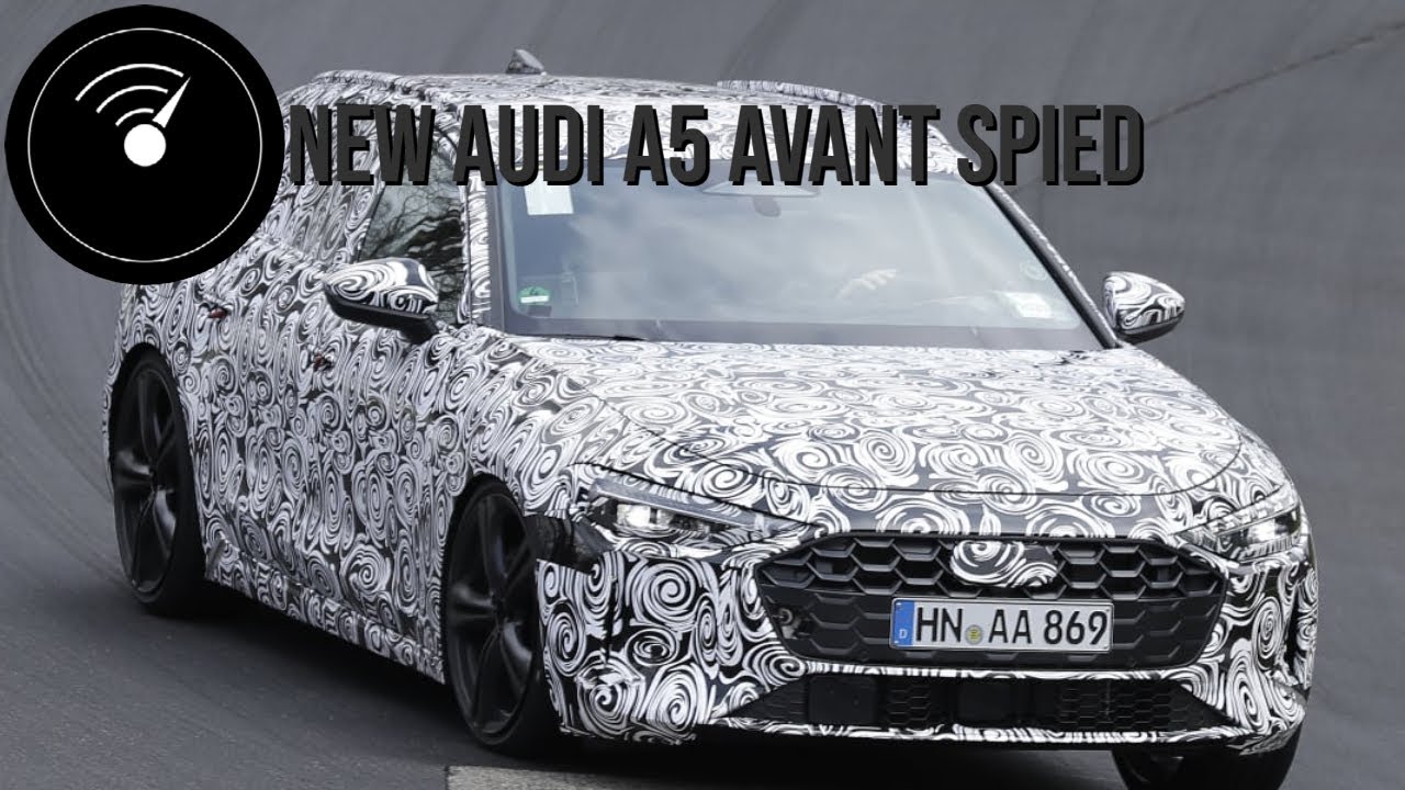 New Audi A5 Avant Spied