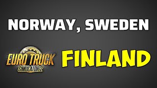 ETS2 - Norway, Sweden and Finland DLC Confirmed Next ETS2 Map DLC after Greece | Polar Circle