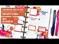 Plan with Me- Mini Happy Planner- May 2-8, 2022