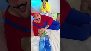 Dirty Feet On A Bed Mom Will Be Angry