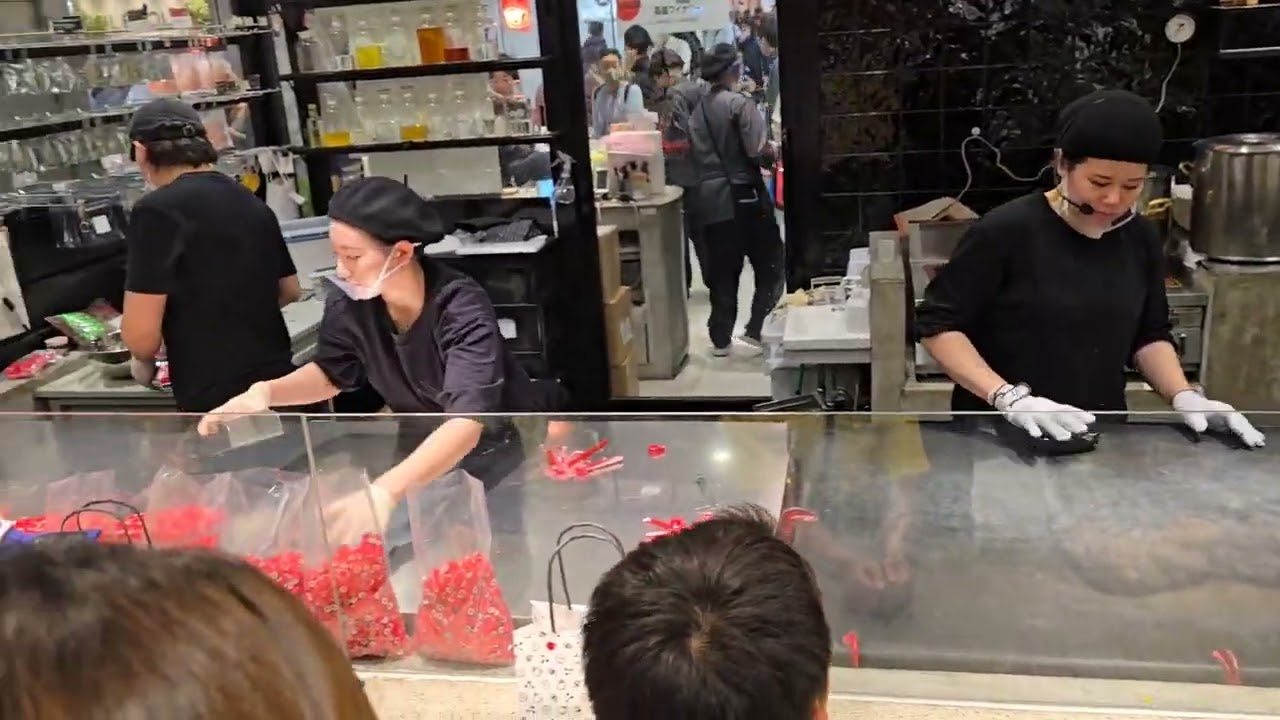 Tokyo underground train station and shopping center