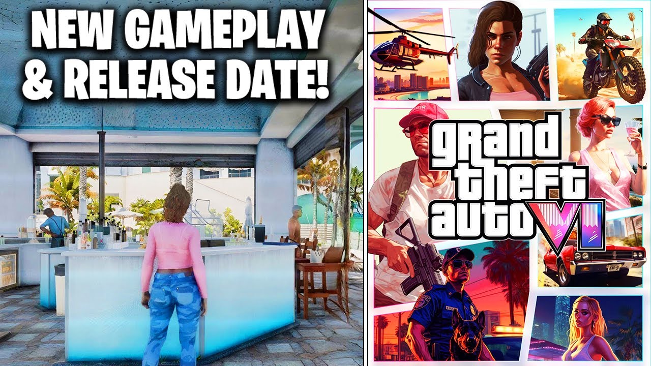 NEW GTA 6 LEAKS HD Gameplay Revealed Official Release Date More 