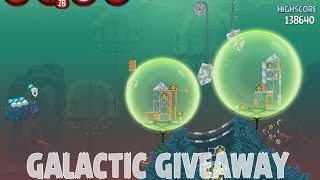 Angry Birds Star Wars 2 Level PR-8 Galactic Giveaway Coin Walkthrough