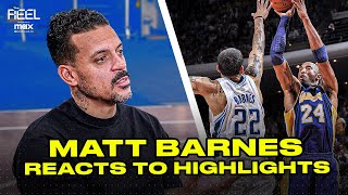 Matt Barnes Reacts To Matt Barnes Highlights!