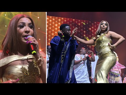 Zenith, Oh tres belle complicité et duo de viviane chidid et Sidy diop sur scène