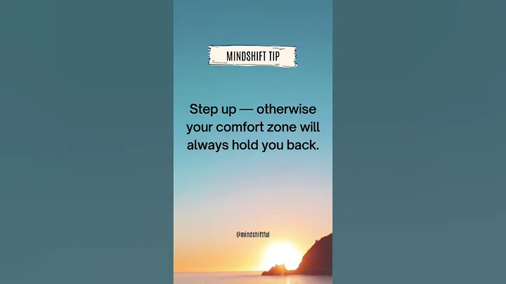 Step out of your comfort zone. #pushyourlimits #comfortzonechallenge #growthmindset #mindshiftful