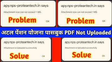 Special characters are not allowed in file name  | Attachment size can not exceed 1 MB | Solutions