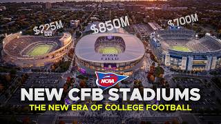 10 NEW College Football Stadiums August 2026 Update