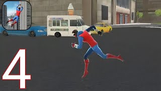 NEW UPDATE! Spider Fighting Hero Game - Gameplay (android/ios) Part 4 screenshot 2