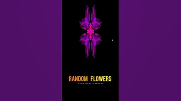 css animation effects:-  Random Flower Generator 😍😍  #shorts #cssanimation