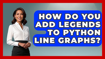 How Do You Add Legends To Python Line Graphs? - Python Code School