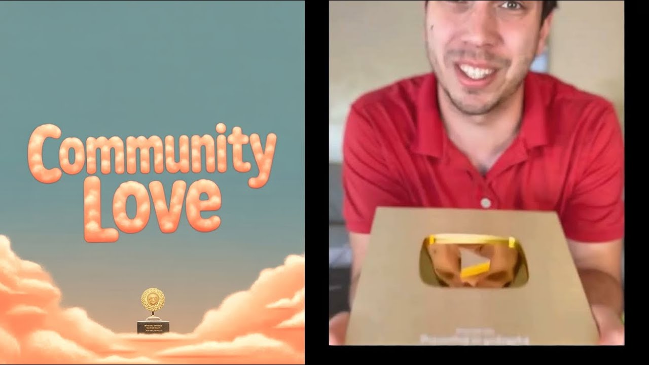 I JUST Unboxed My 500 Subscribers Play Button from YouTube