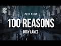 Tory Lanez - 100 Reasons (Lost Tapes 2022) | Lyrics