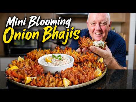 미니 블루밍 어니언 바지(Mini Blooming Onion Bhaji) 만들기