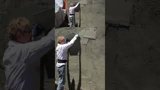 Heavy Stucco Applications, easy Darbying, #shortsfeed, #shorts, #ytshorts, #trendingshorts
