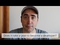 Can you become a pro web developer in a year?