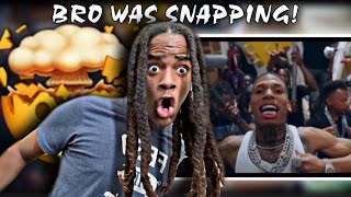 BRO WAS SNAPPING!! | NLE Choppa - Sleazy Flow Freestyle (Official Music Video) REACTION