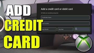 How to Add a Credit or Debit Card to Account on Xbox Series X|S (Best Method)