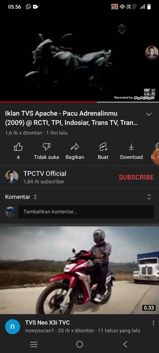 Download lagu Iklan TVS Apache Pacu Adrenalinmu (2021-2022)