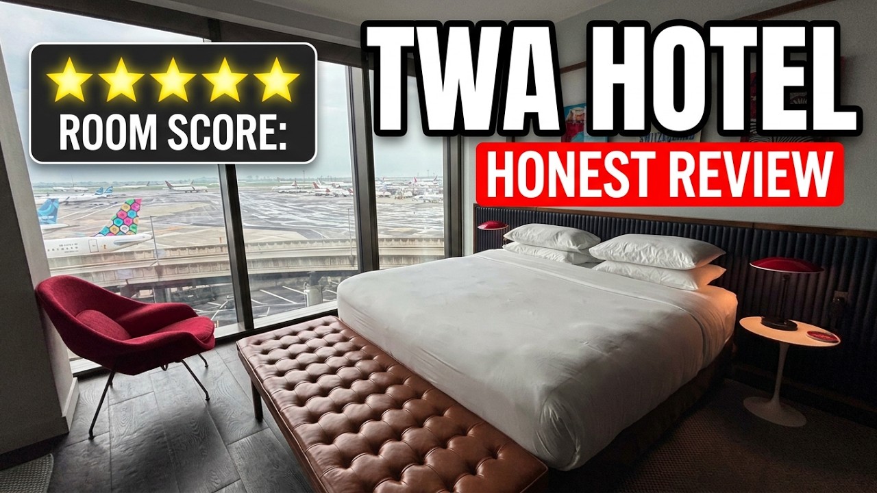 TWA Hotel NYC Room Tour ✈️ | Is It Really Worth the Hype?