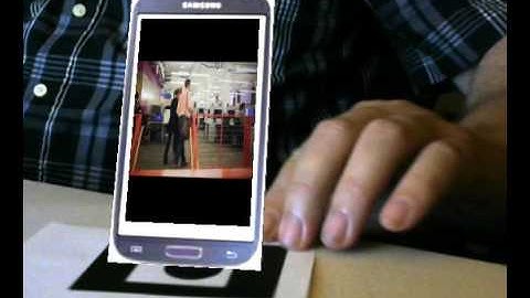 ARToolkit demo + Web browser