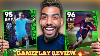 I OPENED THE P.O.T.W FOR FODEN + PEDRI + GAMEPLAY REVIEW 🔥 eFootball 24 mobile