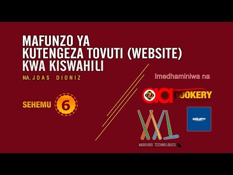 Video: Jinsi Ya Kutengeneza Menyu Wima Ya Wavuti