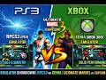 Ultimate Marvel Vs Capcom RPCS3(PS3) vs Xenia (Xbox 360)  2K