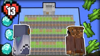 Building a GIANT Sugar Cane Farm in Minecraft Survival! (Vanilla Ventures)