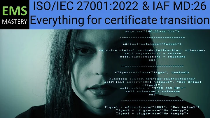 What is NEW in ISO/IEC 27001:2022 - All the key requirements and Transition process