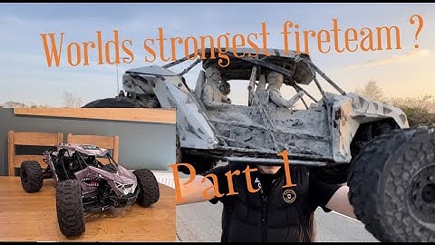 (part 1) Arrma fireteam full m2c and basher queen