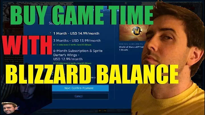 How to Buy Game Time with Blizzard Balance - DayDayNews